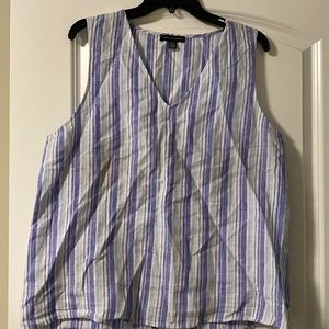 Linen top by Saks Fifth Avenue
